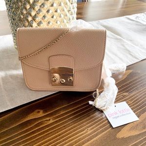 NWT Jeanne Lottie Pink Vegan Collection purse